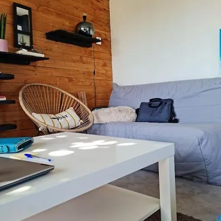 Chalet En Bois, Idealement Situe Pres De La Plage Des Seulieres Chalé